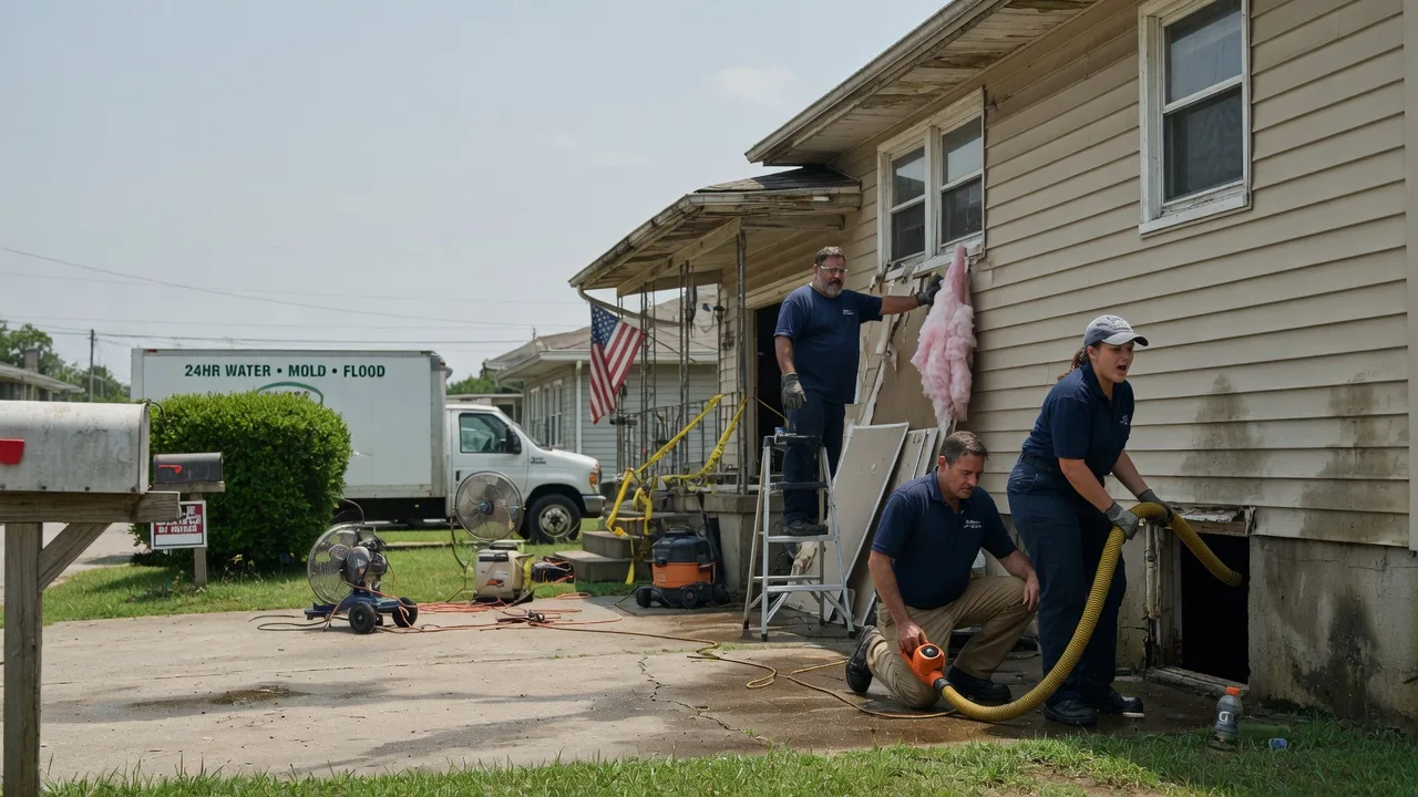 Water Damage Repair in Warm Springs, AR near me
